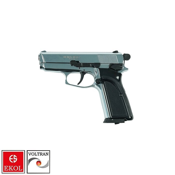 EKOL S66 Compact Parlak Beyaz Havalı Tabanca