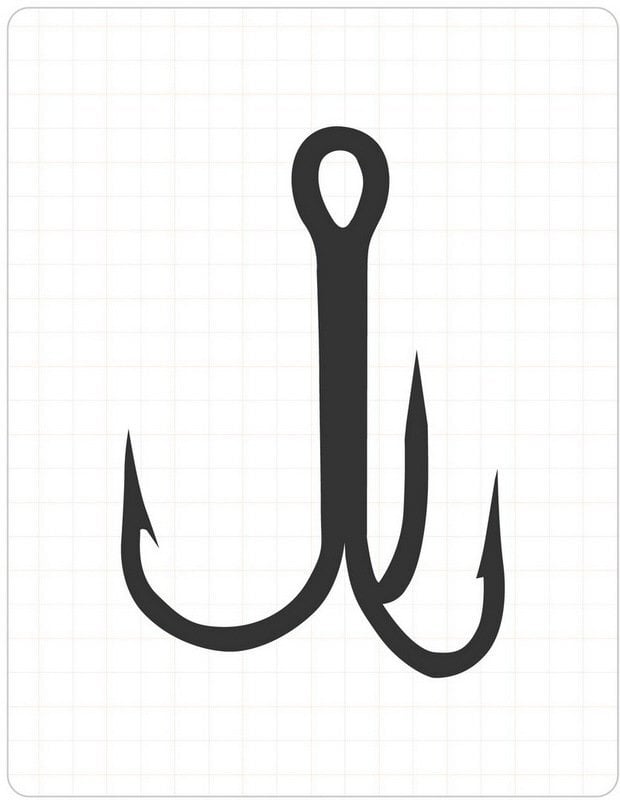 2209 FUDO TREBLE #3/0 UV 3P