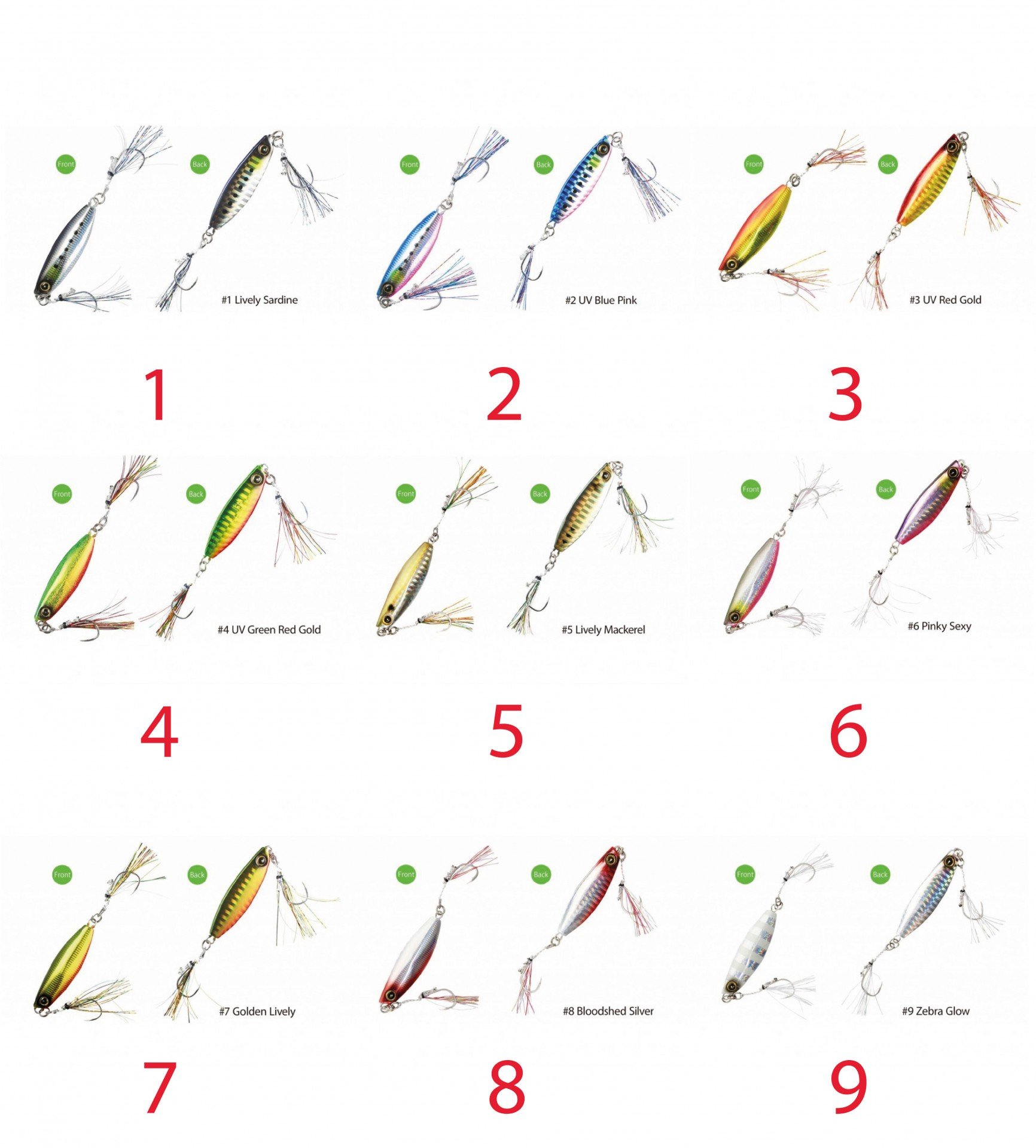 Hayabusa FS 416 Jack Eye Groggy 60 gr Light Jig Suni Yem