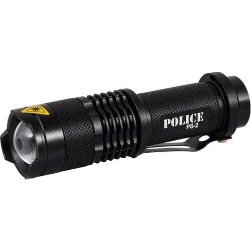 Police PS-2 El Feneri Kit 1+1 Led Pil+Şarj