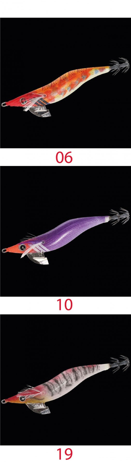 Hayabusa FS 510 Squid Junky Lively Dart Kalamar Zokası Size 3.5