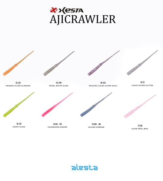 XESTA AJICRAWLER LRF YEM 2.0” 5 CM LPW 7P