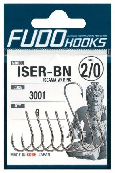 3000 ISEAMA W/RING #2/0 NIKEL 10P