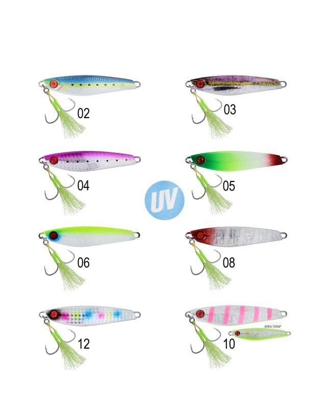 Captain 3633 Emotion Jigger 40gr Light Jig Suni Yem