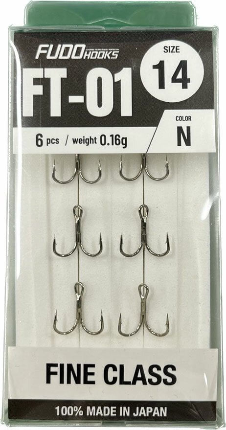 2230 FUDO TREBLE FINE CLASS #10 NIKEL 7P