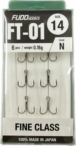 2230 FUDO TREBLE FIINE CLASS #4 NIKEL 7P
