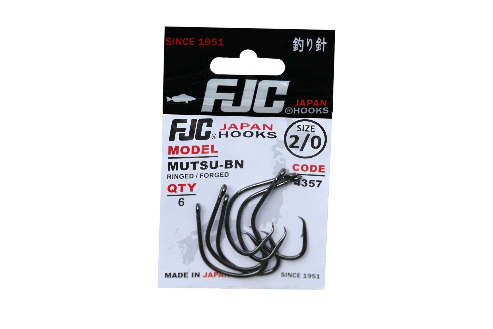 FJC4357 MUTSU RINGED BLACK NIKEL