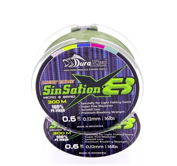 Duraking Sinsation 8X 300mt Moss Green İp Misina