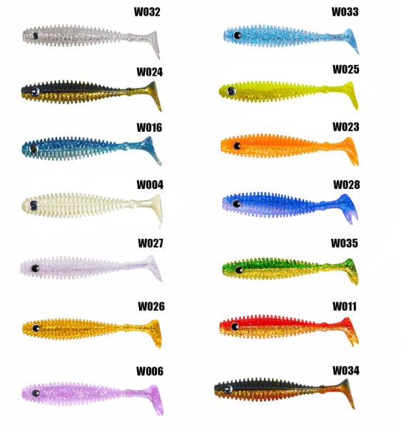 XESTA SHAD STAR SİLİKON 3.5'' 9.5CM LPW 6P