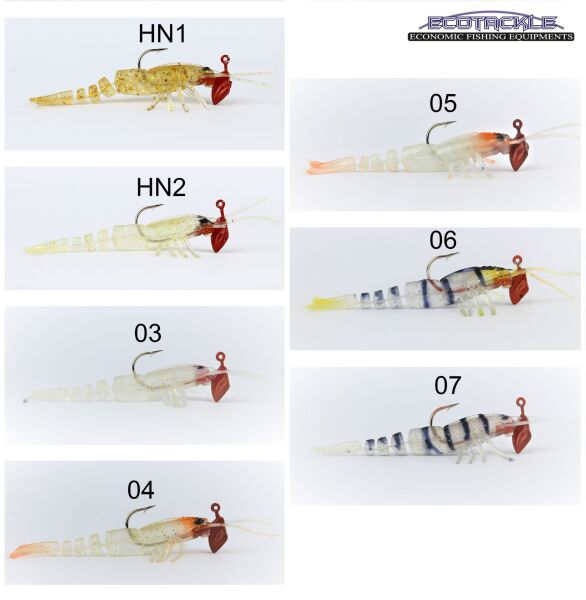 Ecotackle Melagues Bezli Karides 7.5Cm HN2