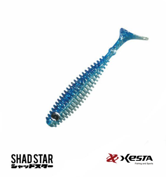 XESTA SHAD STAR SİLİKON 4.5'' 12CM KBIW 5P