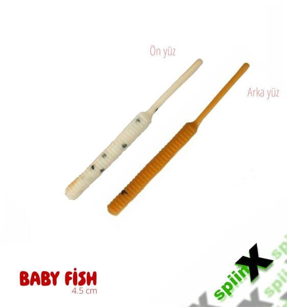 SPIINX BABY FISH SİLİKON 4.5CM 18P MILKY TAN