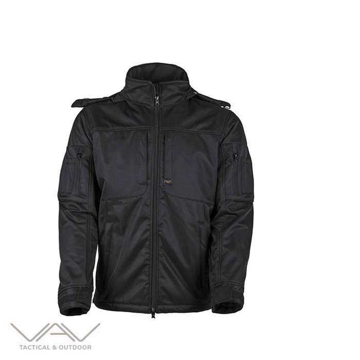 VAV Shell HT-01 Softshell Mont Siyah - S