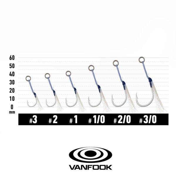 VANFOOK JD-50 JIGEN DECO ASSIST 2P #2