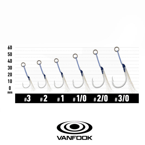 VANFOOK JD-50 JIGEN DECO ASSIST 2P #2