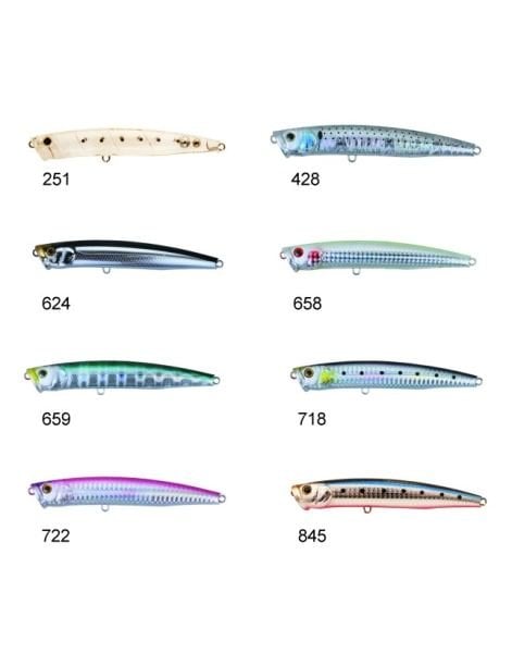 Zipbaits Skinny Pop Floating 130mm Su Üstü Popper 24gr Maket Balık