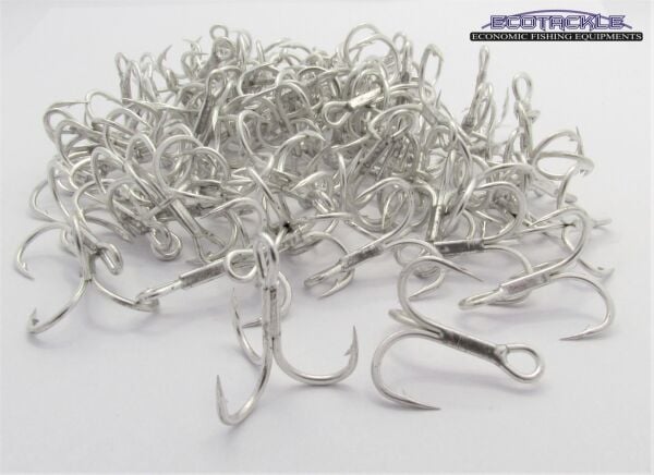 Ecotackle TB-44 Üçlü İğne Nikel 100p