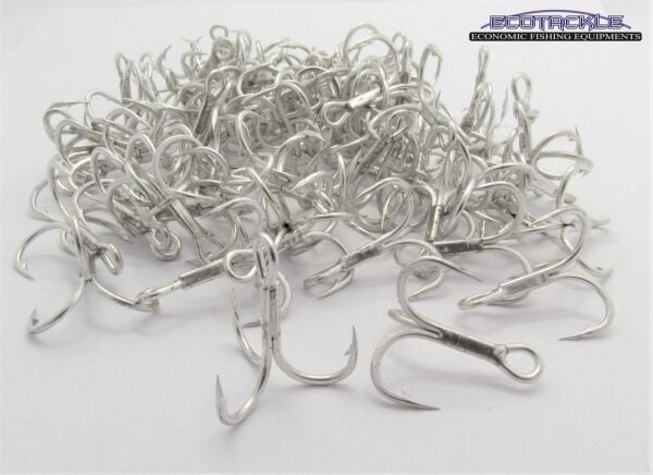 Ecotackle TB-44 Üçlü İğne Nikel 100p