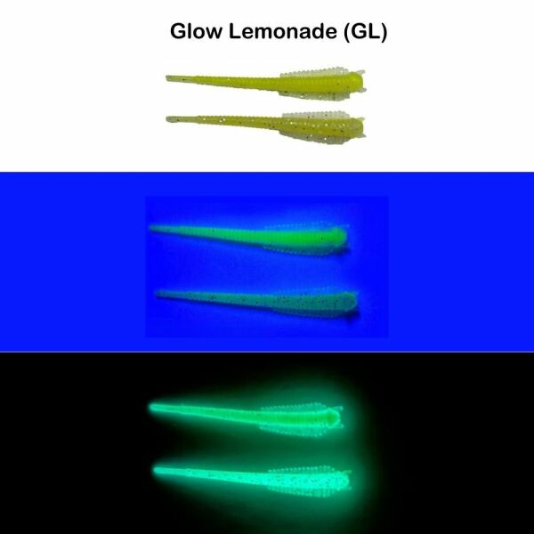 SPIINX SANDWORM SİLİKON 6CM 18P GLOW LEMONADE