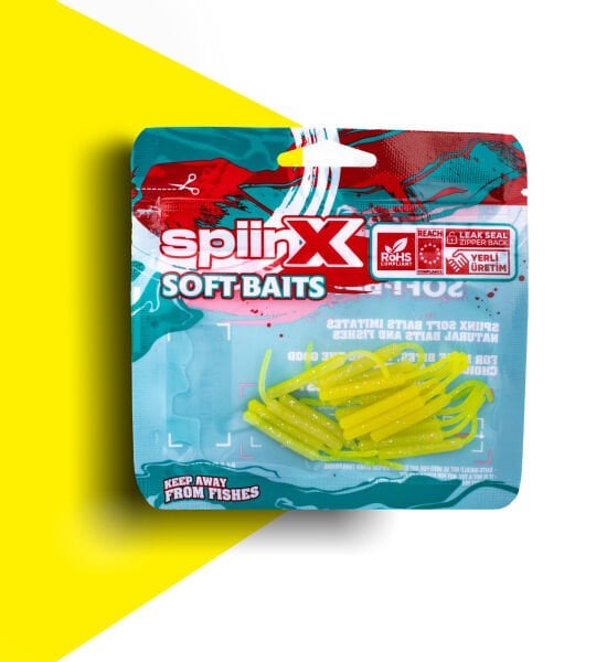 SPIINX BABY FISH SİLİKON 4.5CM 18P GLOW LEMONADE