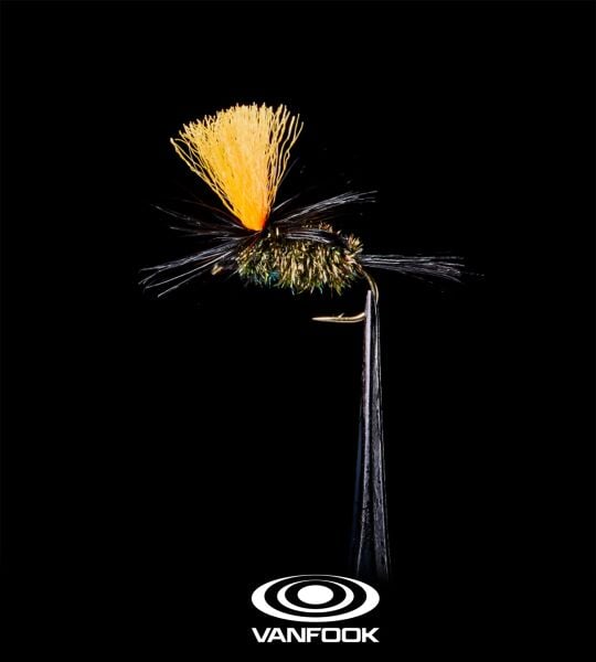 VANFOOK VTF-013 TENKARA FLY PARACHUTE 5P #18