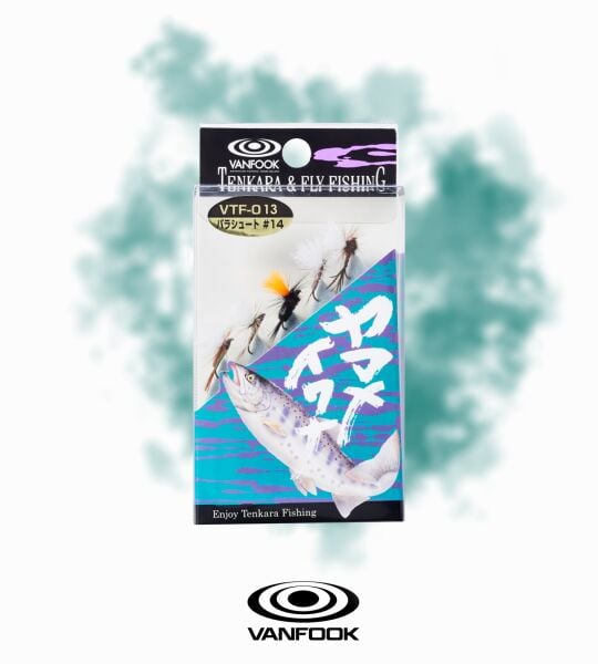 VANFOOK VTF-013 TENKARA FLY PARACHUTE 5P #18
