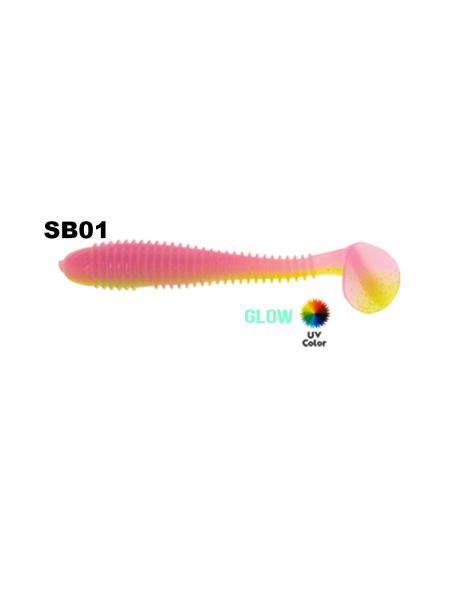 Fujin Round Bait 70mm #SB001  Silikon Balık