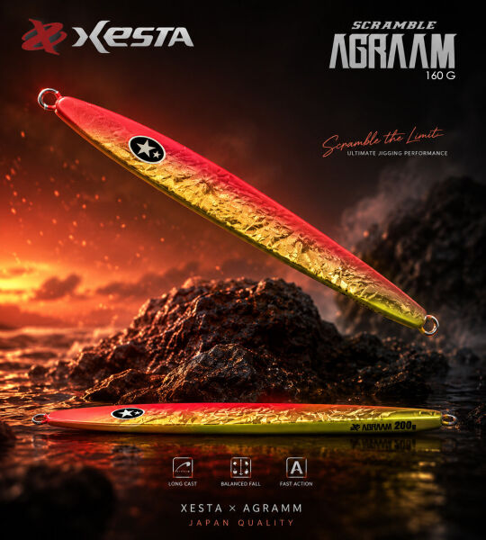 XESTA SCRAMBLE AGRAAM 160G JIG PCHGD
