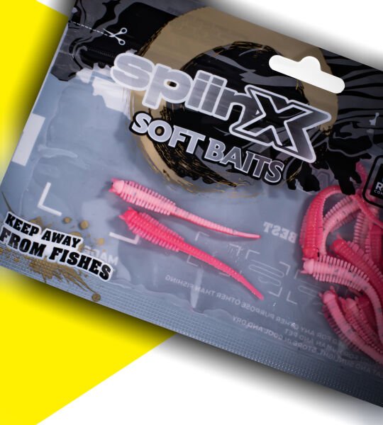 SPIINX SANDWORM SİLİKON 6CM 18P UV SUGAR PINK