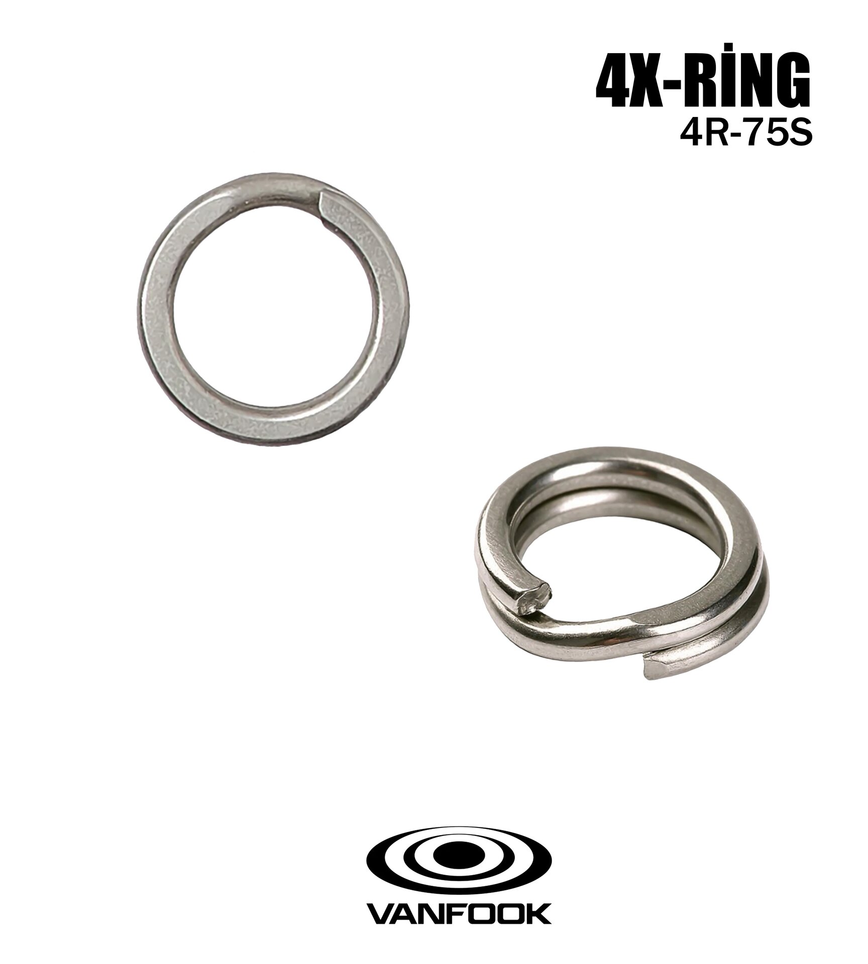 VANFOOK 4R-75S 4X HALKA SILVER 5P #8