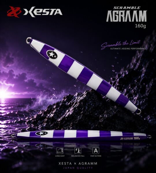 XESTA SCRAMBLE AGRAAM 160G JIG VGZL