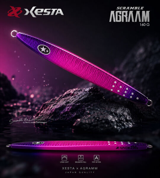 XESTA SCRAMBLE AGRAAM 160G JIG VECPSL