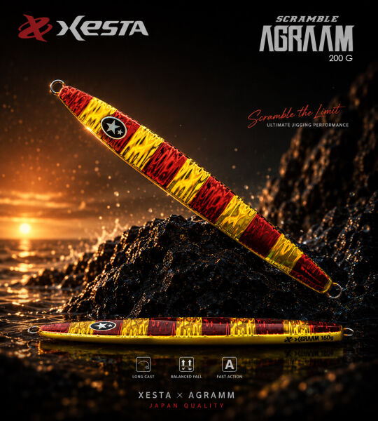 XESTA SCRAMBLE AGRAAM 200G JIG ZRGDL