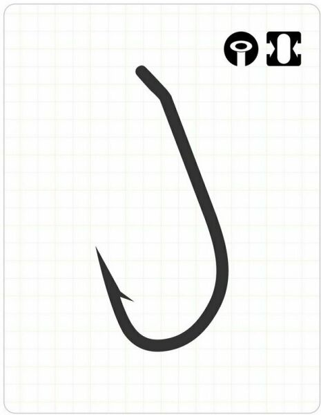 2801 SLIDER CARP #6 BLACK NIKEL 11P