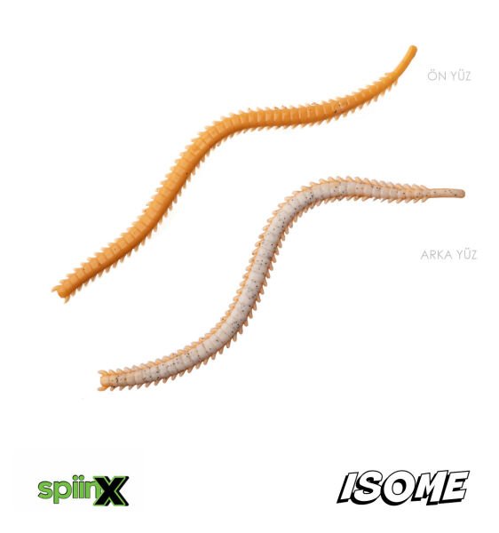 SPIINX ISOME SİLİKON 11CM 14P MILKY TAN
