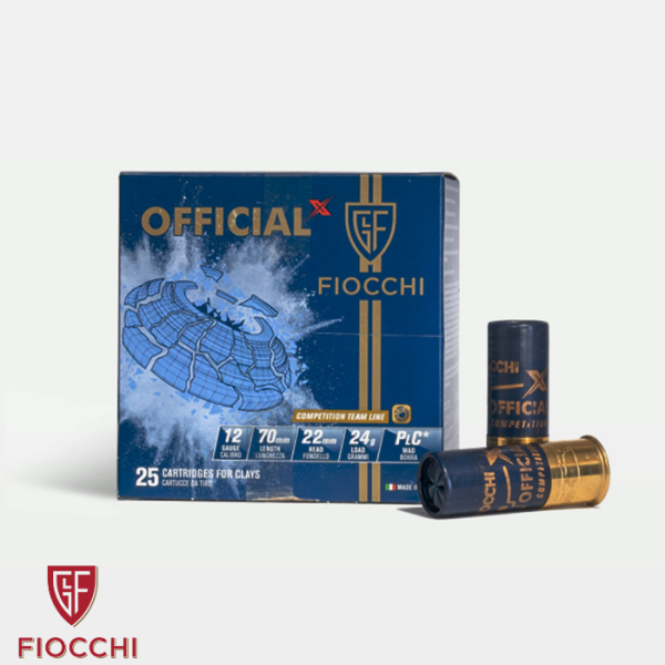 FIOCCHI OFFICIAL X 12 Ga 24 G. No:7,5