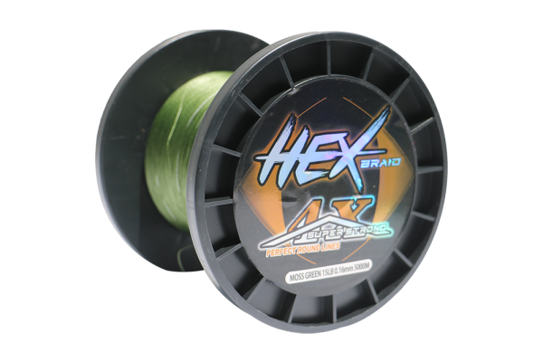 Fujin Hex Braid 4x 5000mt Moss Green PE Bobin İp