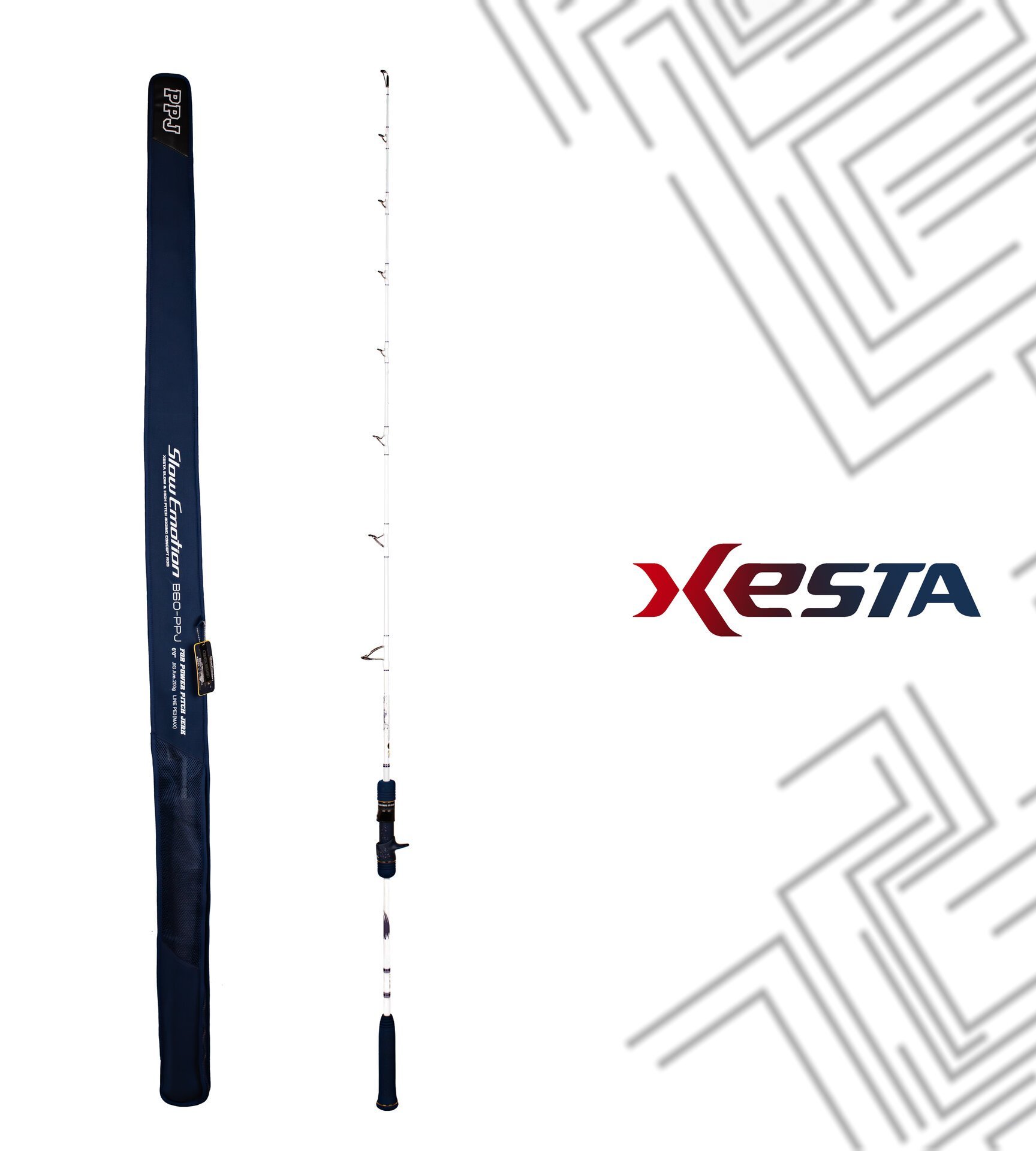 XESTA SLOW EMOTION POWER PITCH JERK B60-PPJ KAMIŞ 1.82M 150-500G