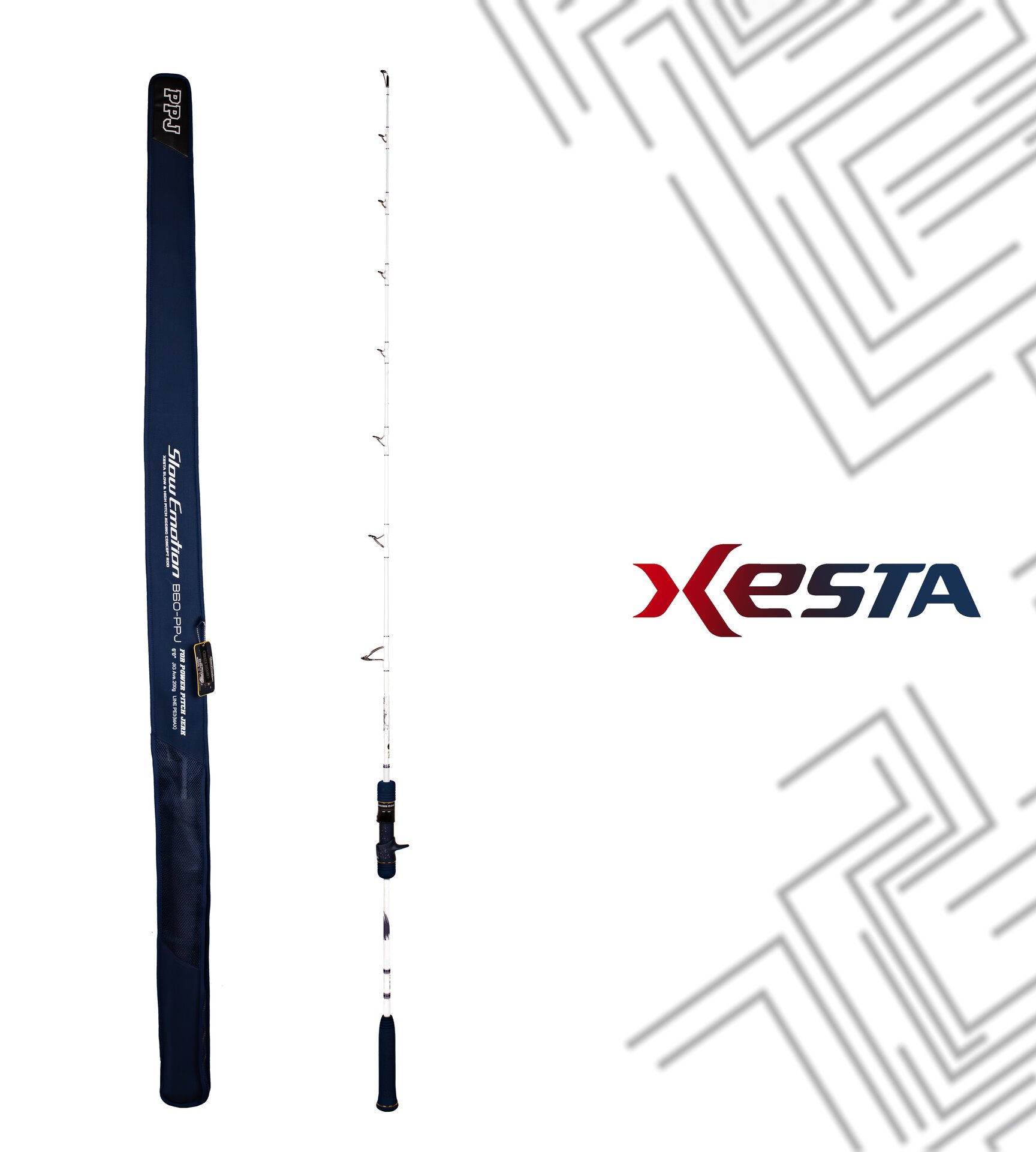 XESTA SLOW EMOTION POWER PITCH JERK B60-PPJ KAMIŞ 1.82M 150-500G