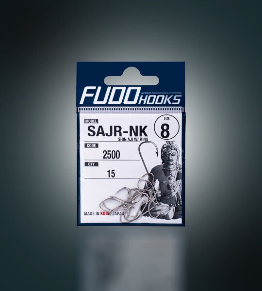 2500 SHIN-AJI W/ RING #8 NIKEL 15P