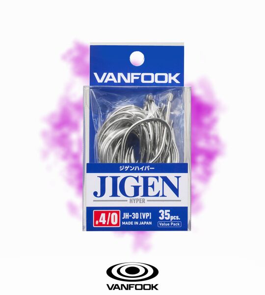 VANFOOK JH-30 JIGEN HYPER SILVER VP 46P #4/0