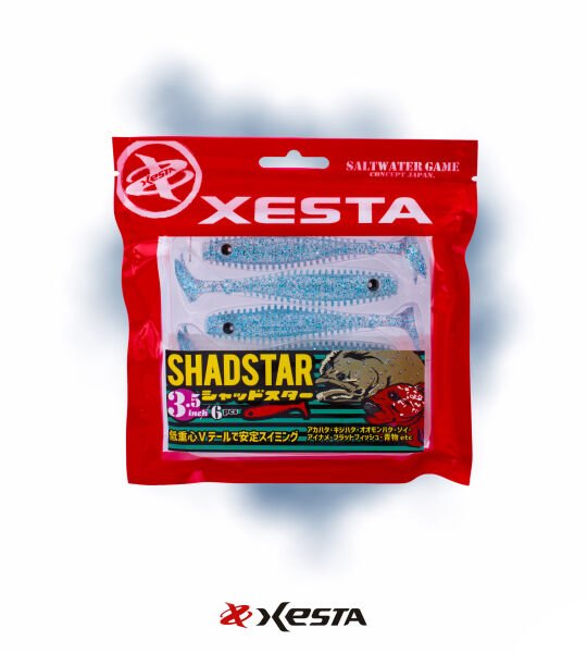 XESTA SHAD STAR SİLİKON 3.5'' 9.5CM KCB 6P