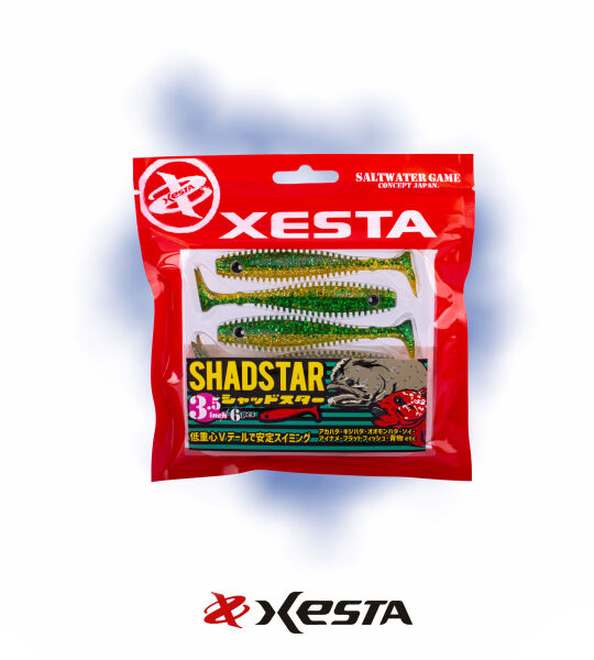 XESTA SHAD STAR SİLİKON 3.5'' 9.5CM GGD 6P