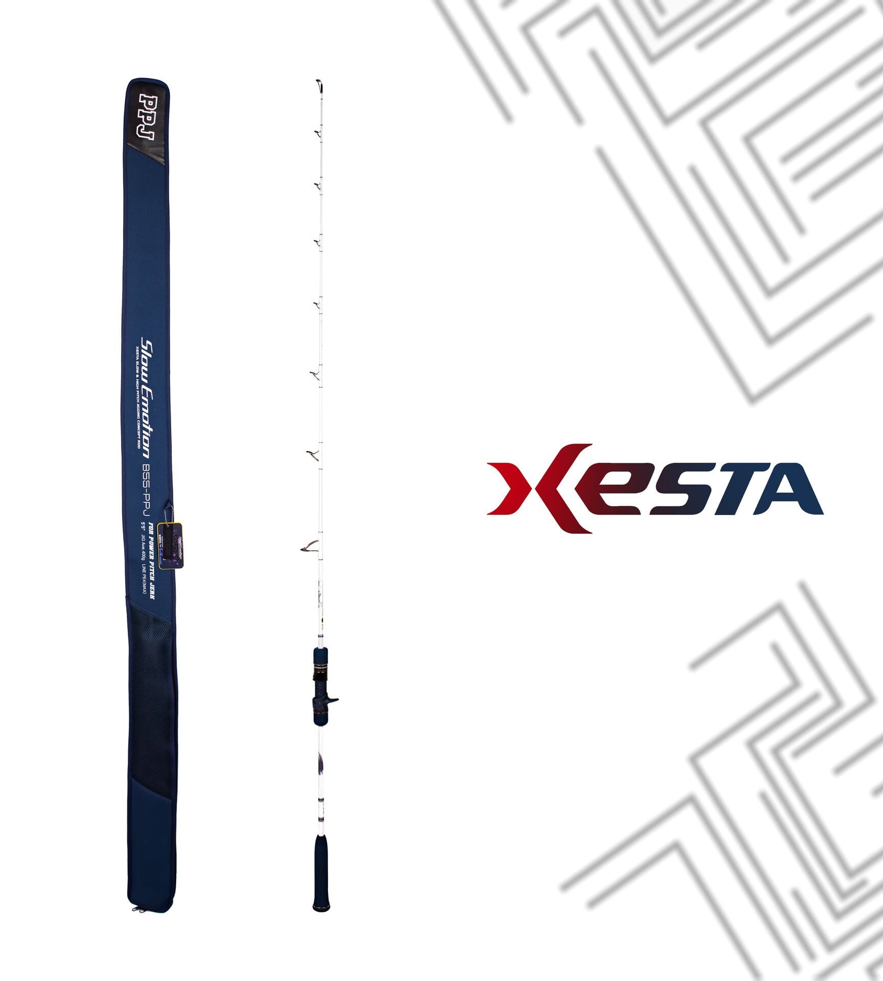 XESTA SLOW EMOTION FOR POWER PITCH JERK B55-PPJ 1.65M 180-600G