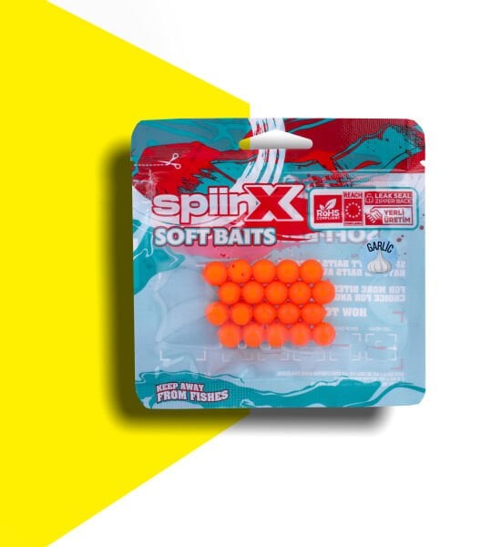 SPIINX BALIK YUMURTASI 10MM 20P SARIMSAK UV ORANGE