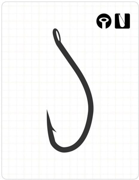 Fudo 2407 Carp Teflon Sazan İğnesi 6