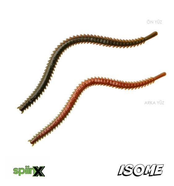 SPIINX ISOME SİLİKON 11CM 14P CAMOUFLAGE