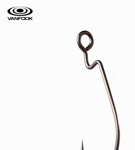 VANFOOK WORM-55B FLAT NS BLACK 8P #2