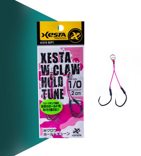 XESTA W CLAW HOLD TUNE ASSIST IĞNE DOUBLE 2 CM #1/0 2P