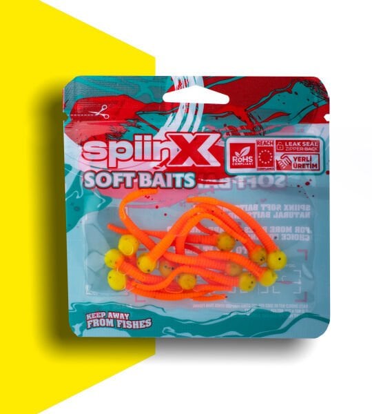 SPIINX MICE TAIL SİLİKON 8CM 12P FIRE TIGER